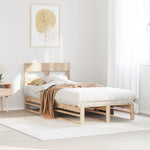 Bedframe Zonder Matras Massief Grenenhout