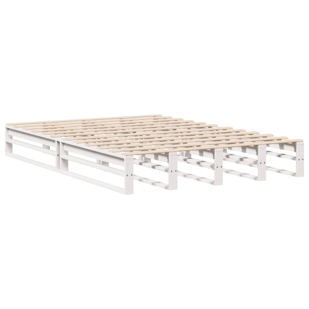 Bedframe Zonder Matras Massief Grenenhout