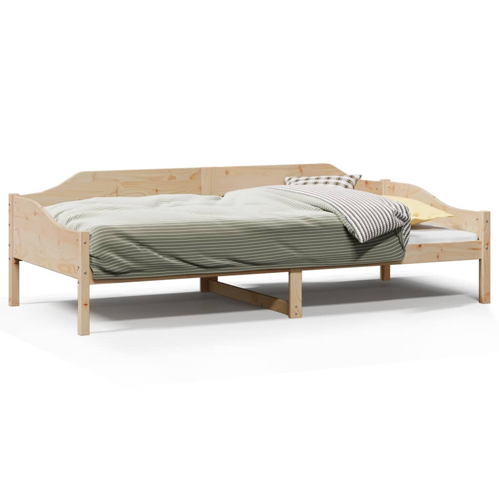 Bedframe Zonder Matras Massief Grenenhout