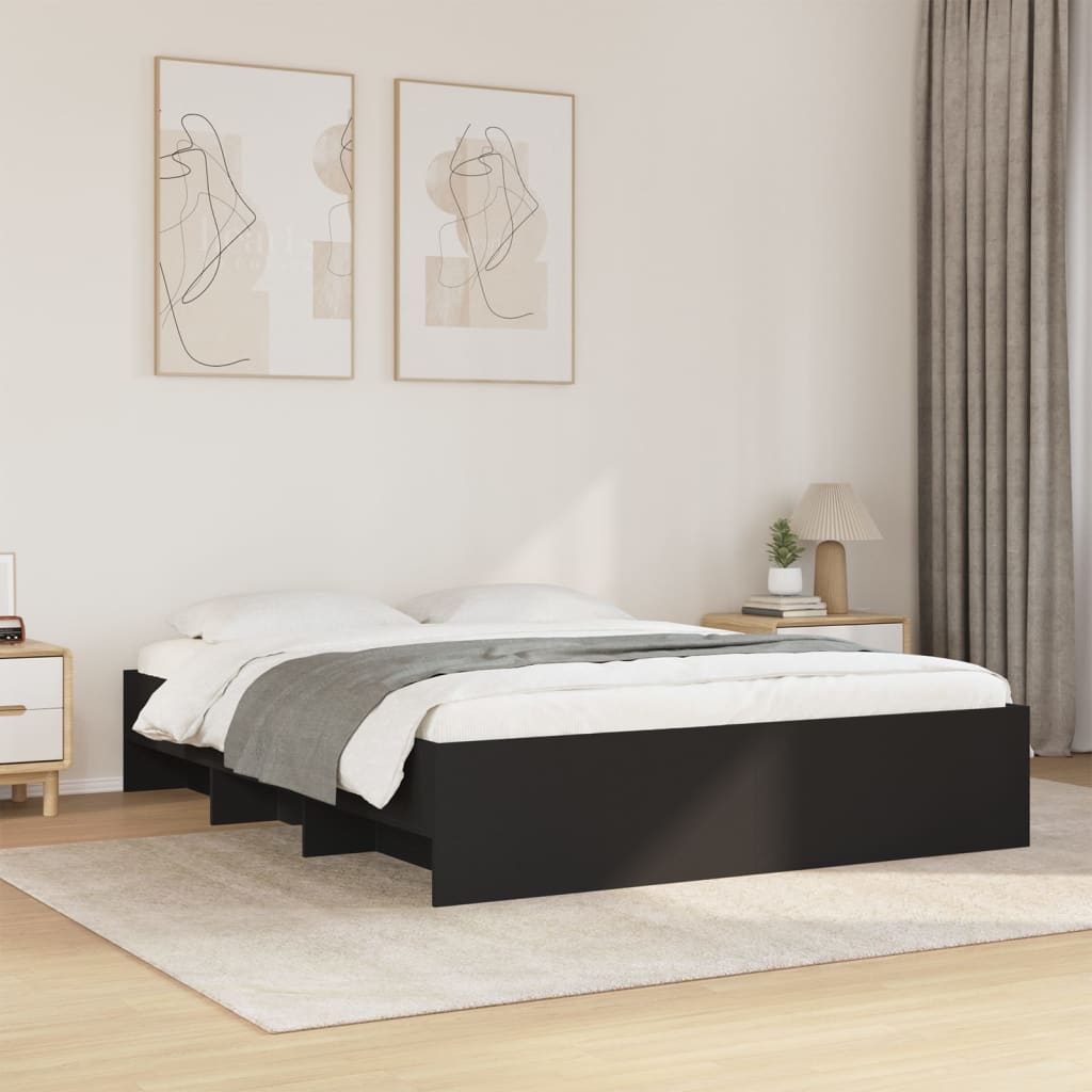 Bedframe Bewerkt Hout