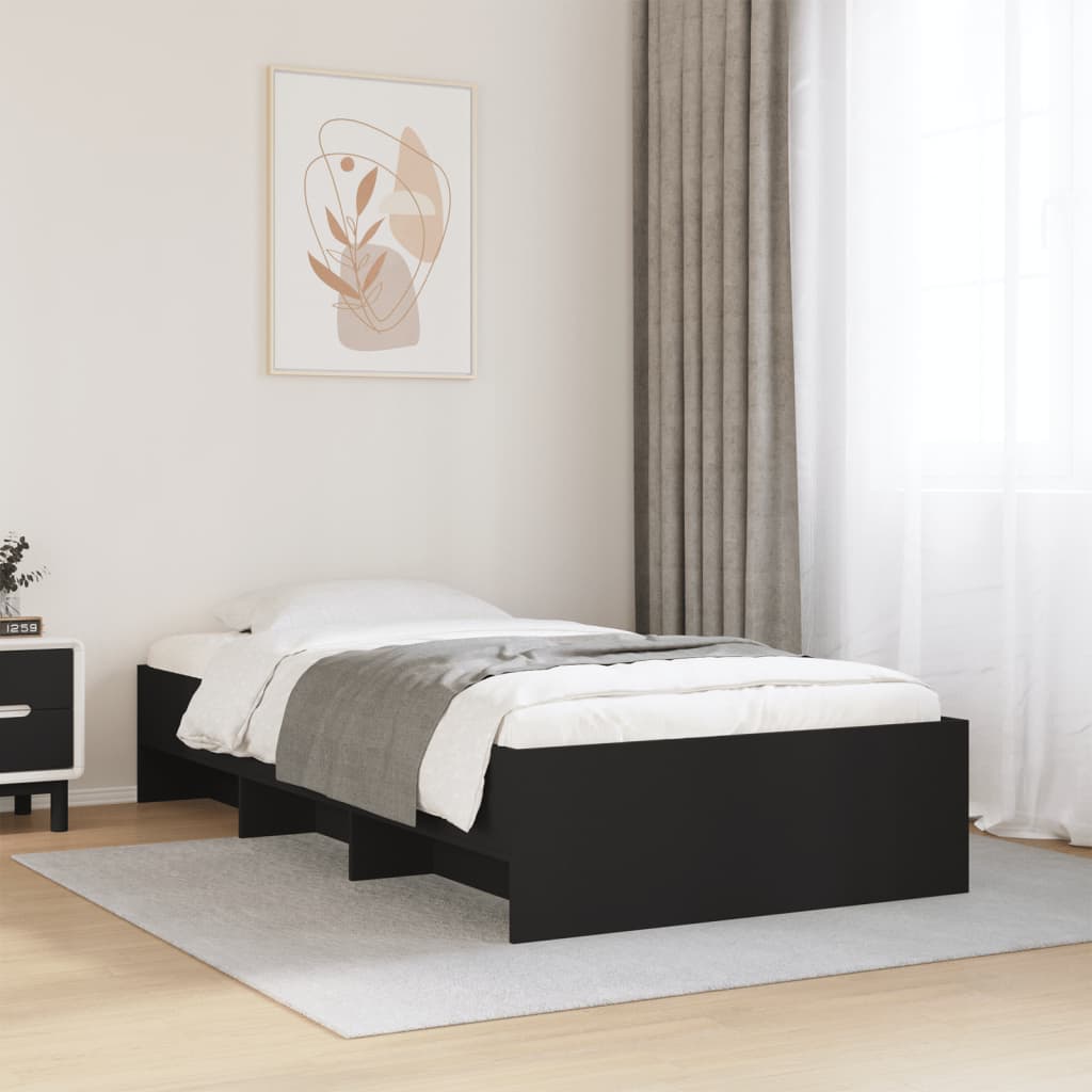 Bedframe Bewerkt Hout