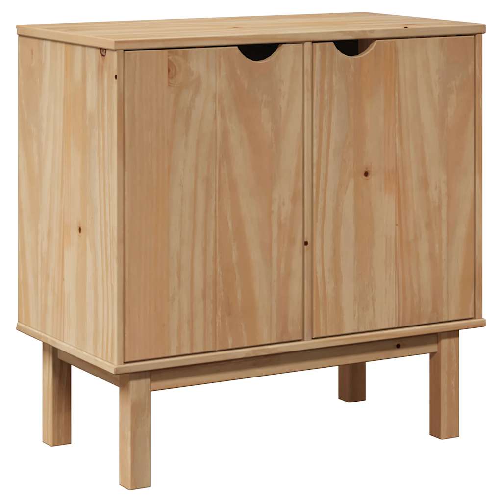 Badkamerkast Otta 35X30X90 Cm Massief Grenenhout