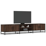 Tv-Meubel 100X35X41 Cm Bewerkt Hout Metaal Kleurig