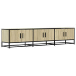 Tv-Meubel 180X35X41 Cm Bewerkt Hout Kleurig