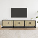 Tv-Meubel 180X35X41 Cm Bewerkt Hout Kleurig