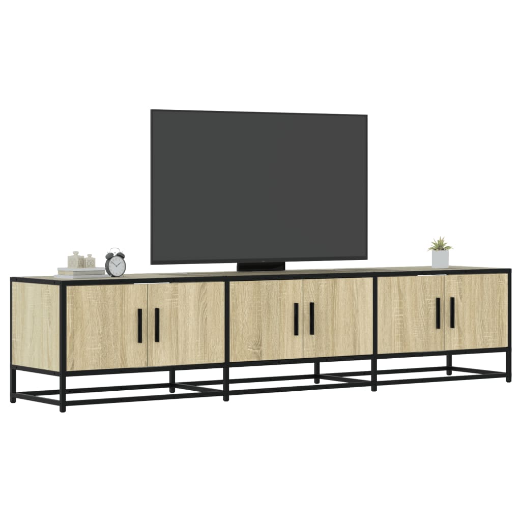 Tv-Meubel 180X35X41 Cm Bewerkt Hout Kleurig