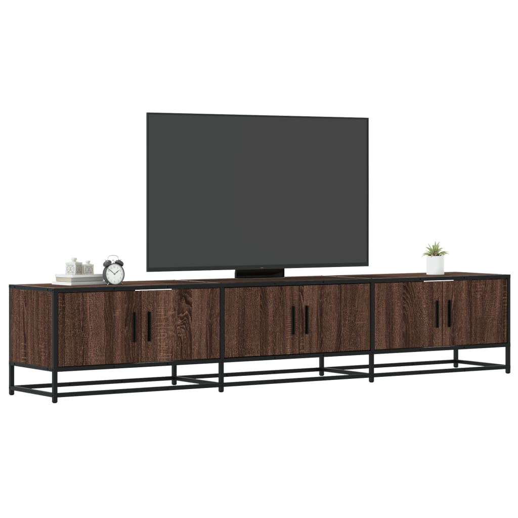 Tv-Meubel 180X35X41 Cm Bewerkt Hout Kleurig