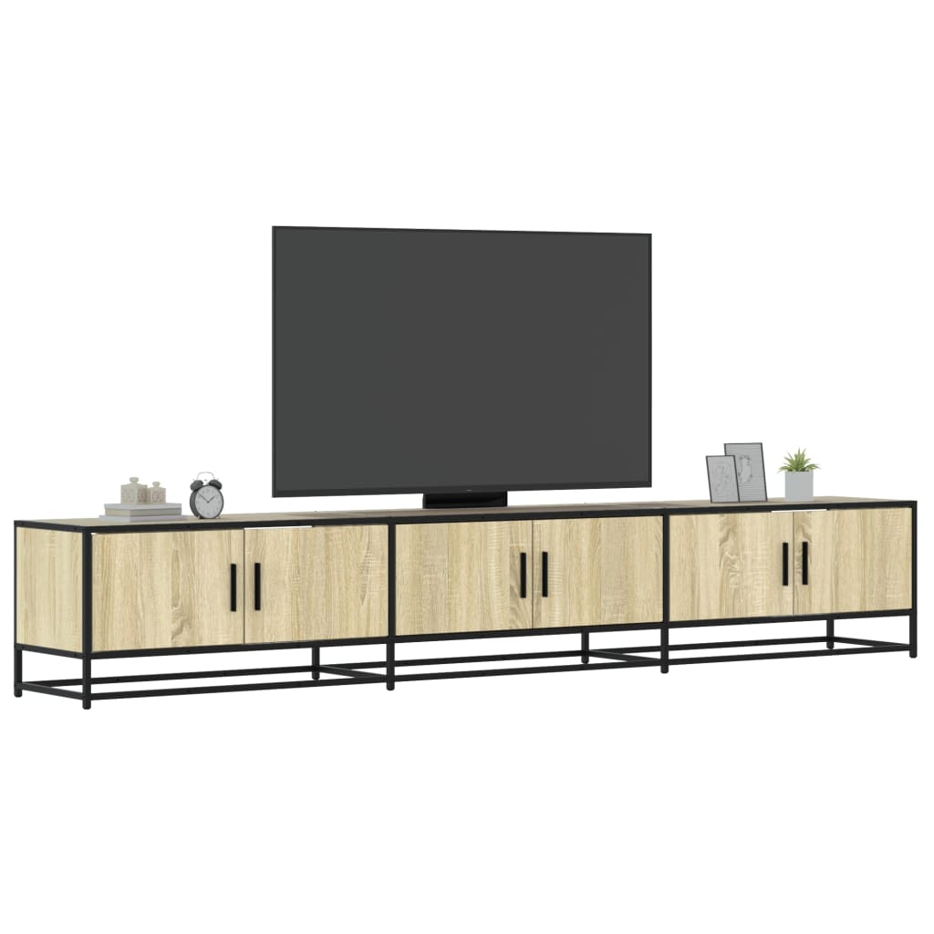 Tv-Meubel 180X35X41 Cm Bewerkt Hout Kleurig