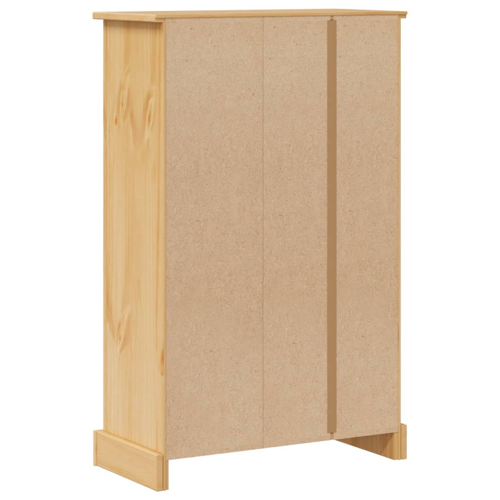 Badkamerkast Corona 70X33X110 Cm Massief Grenenhout