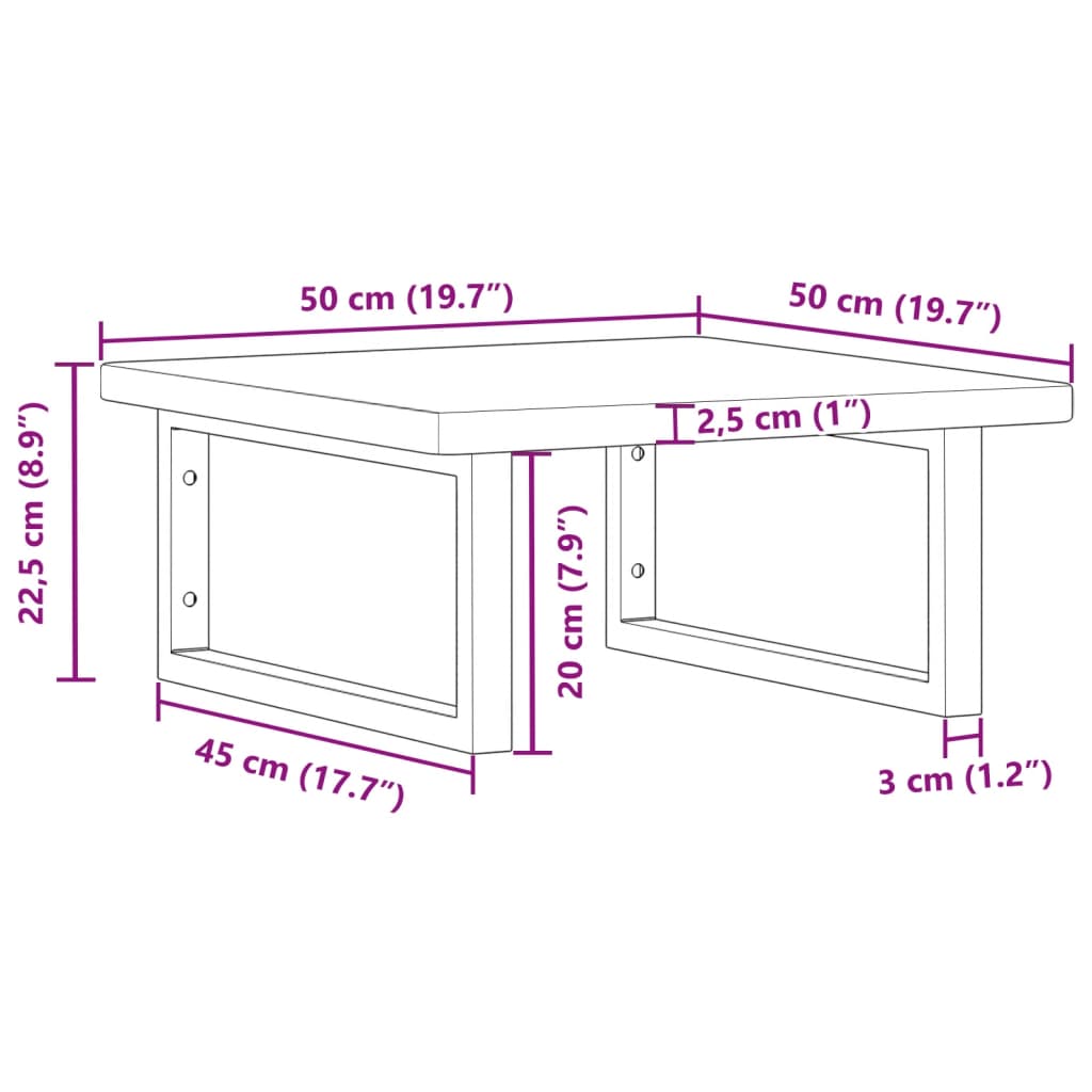 Badkamer Wandschap Staal En Massief Eikenhout