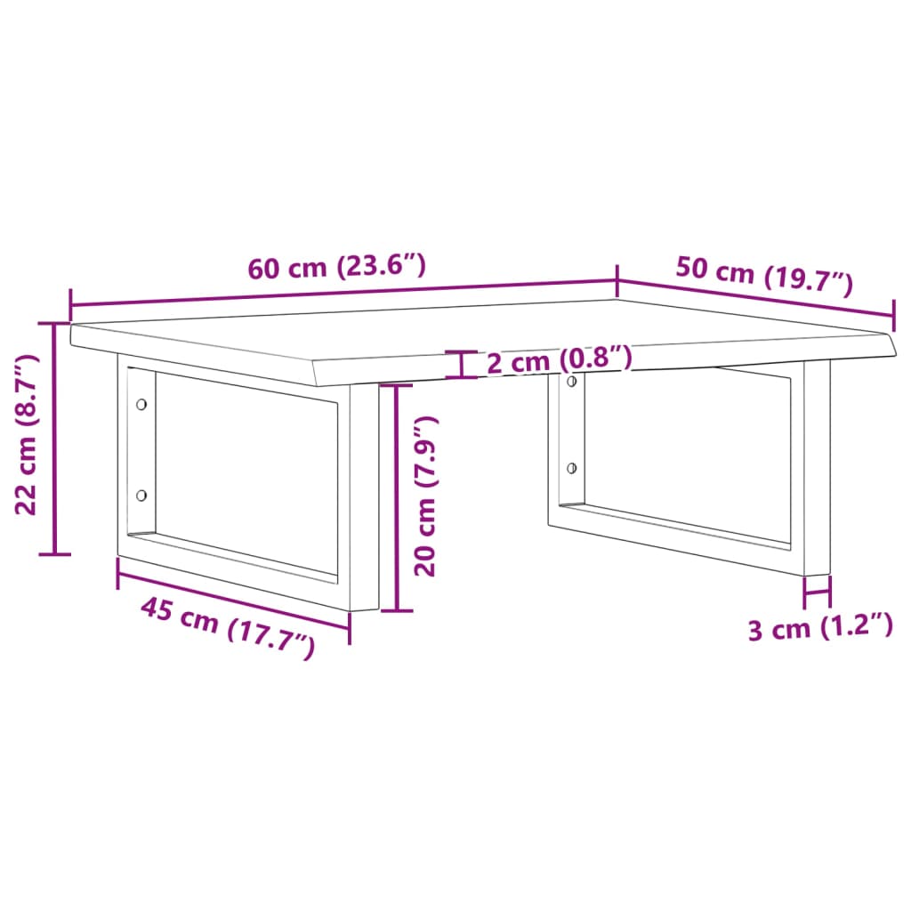 Badkamer Wandschap Staal En Massief Eikenhout