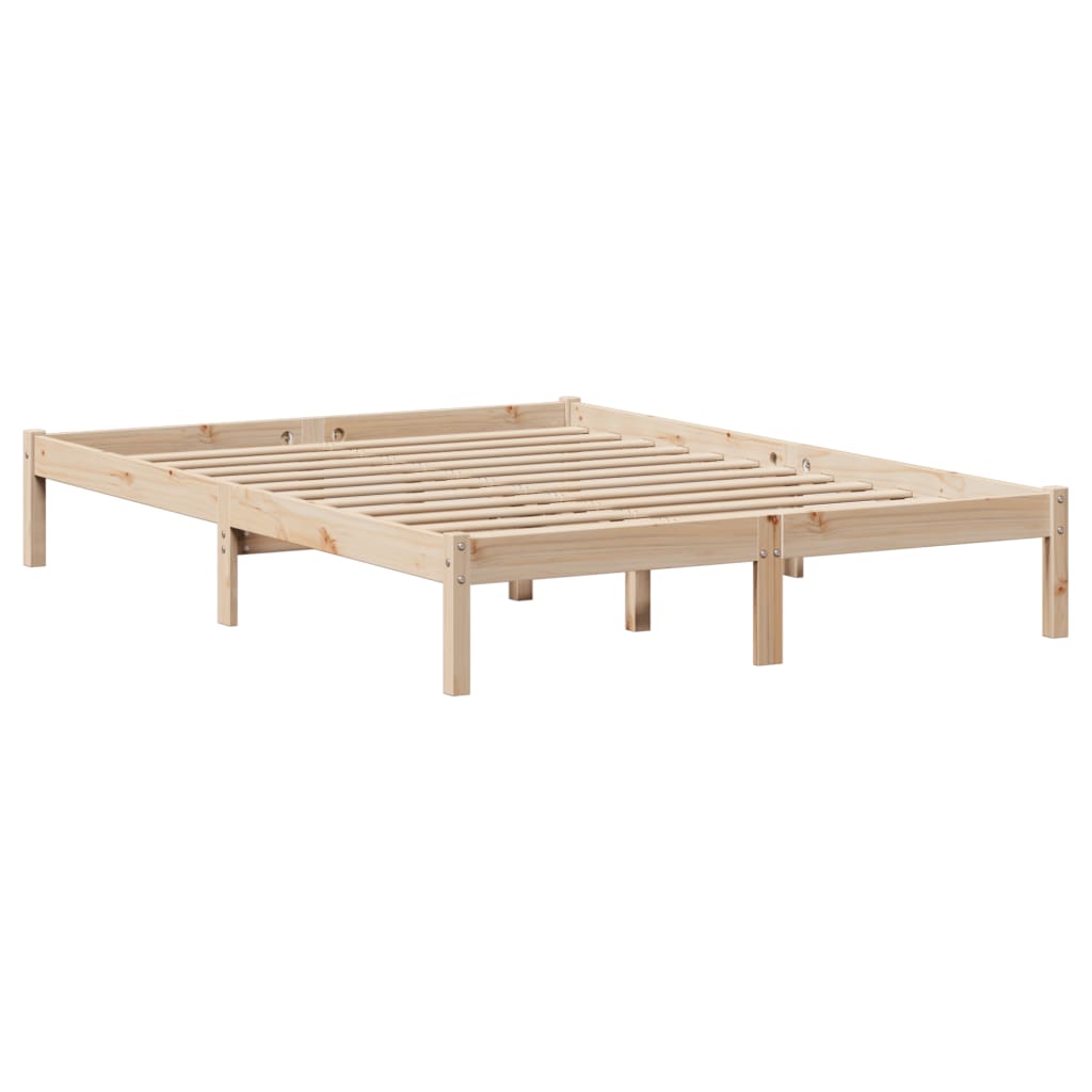 Bedframe Zonder Matras Massief Grenenhout