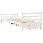 Bedframe Zonder Matras Massief Grenenhout