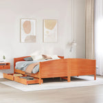 Bedframe Zonder Matras Massief Grenenhout