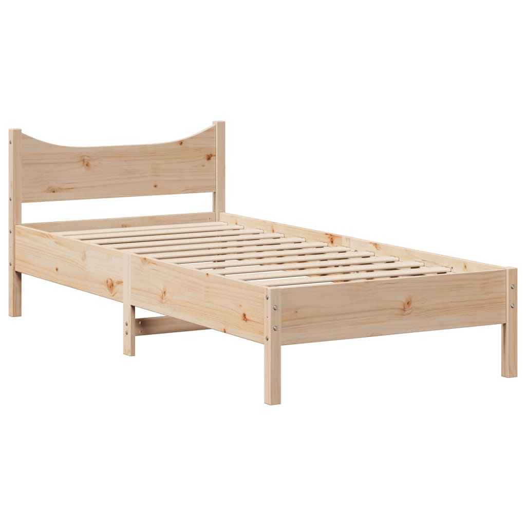 Bedframe Met Lades Massief Grenenhout