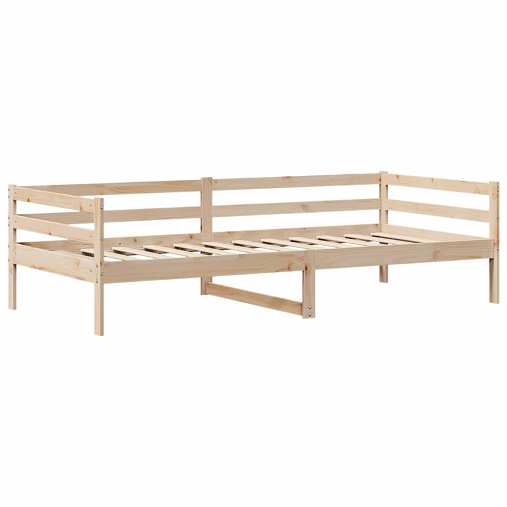 Slaapbank Met Lades 90X200 Cm Massief Grenenhout