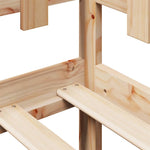 Slaapbank Met Lades 80X200 Cm Massief Grenenhout