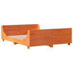Bedframe Zonder Matras Massief Grenenhout