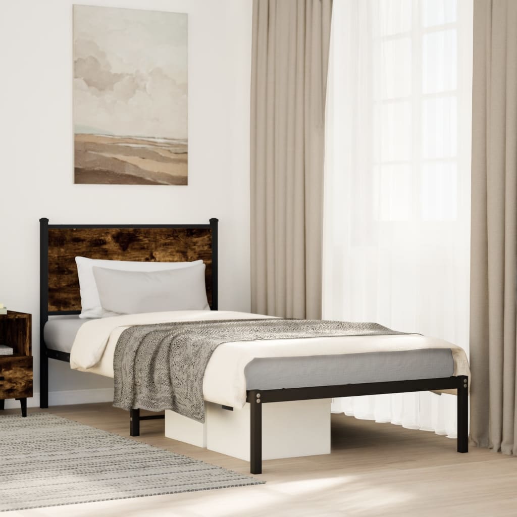 Bedframe Zonder Matras Metaal Kleurig