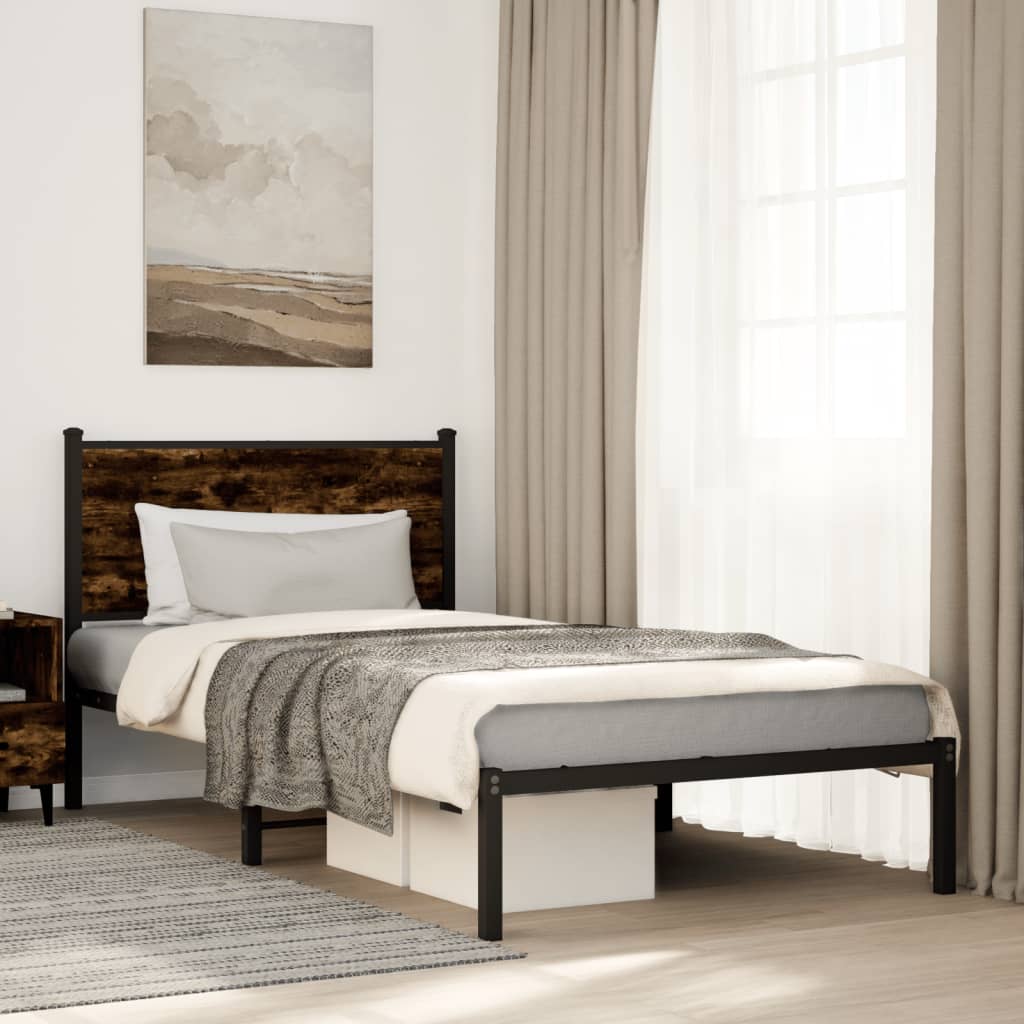 Bedframe Zonder Matras Metaal Kleurig