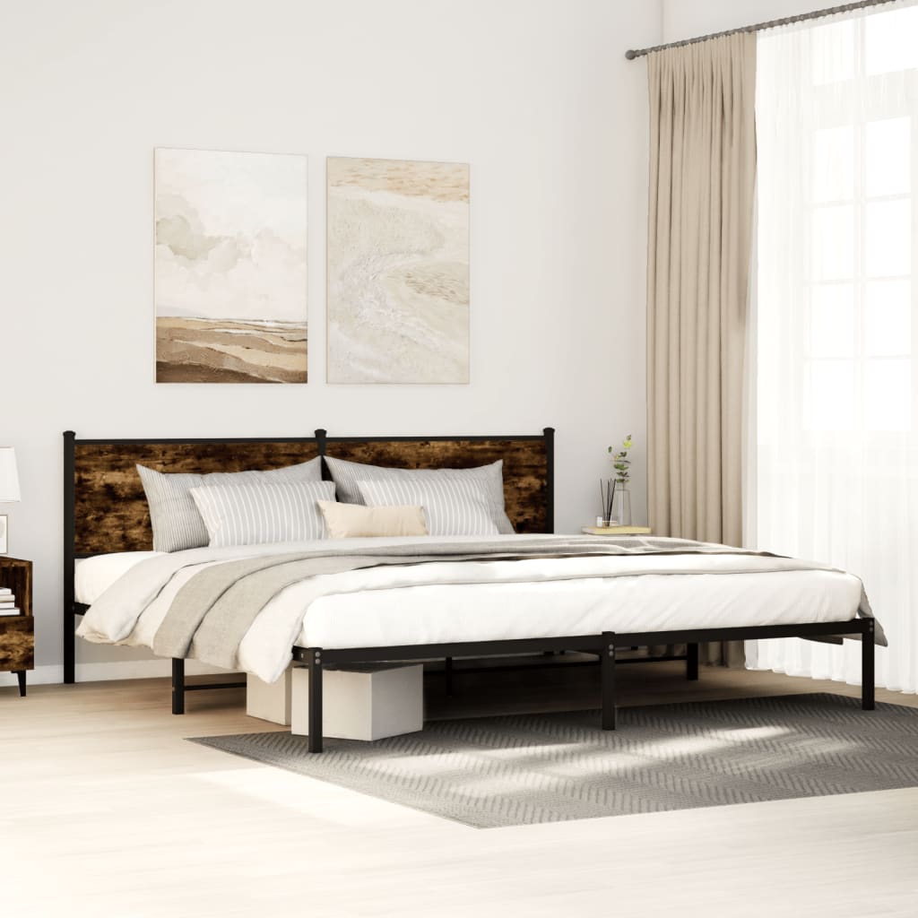 Bedframe Zonder Matras Metaal Kleurig