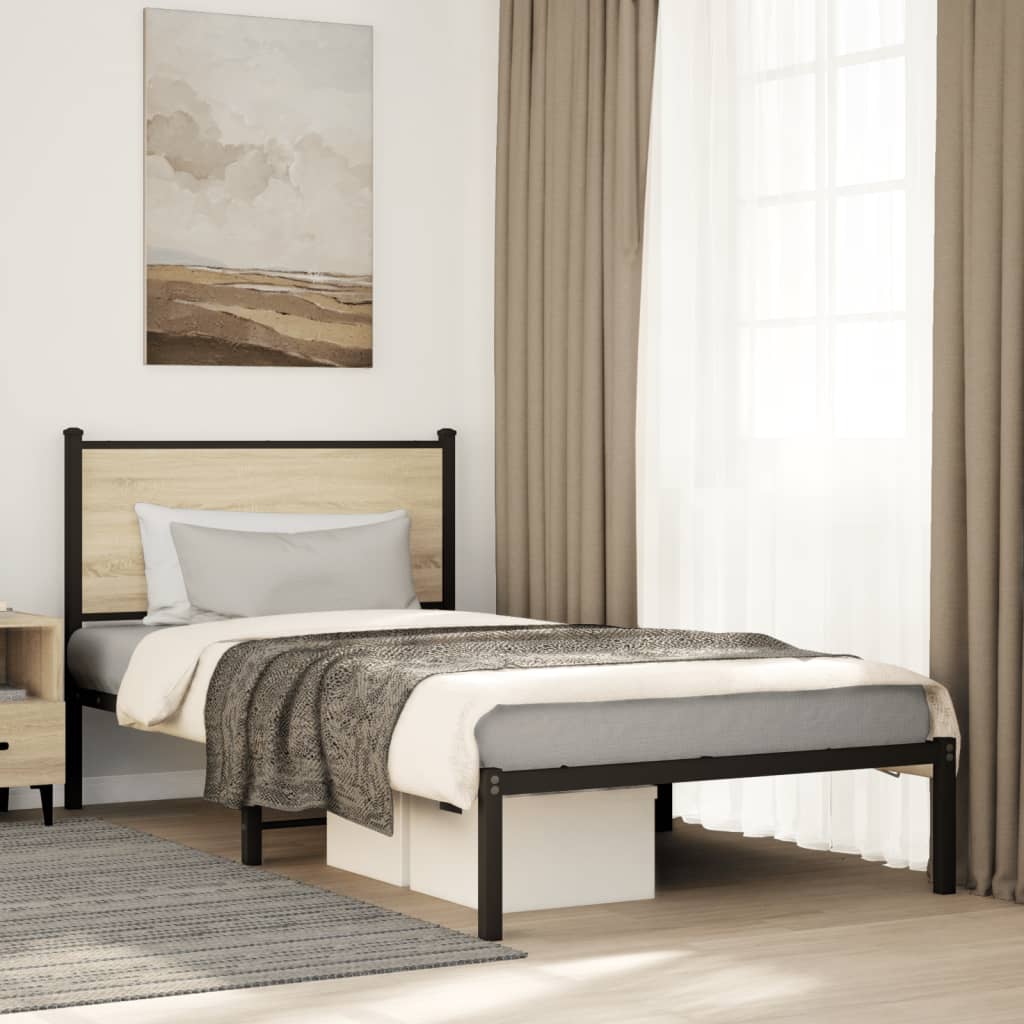 Bedframe Zonder Matras Metaal Kleurig