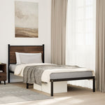 Bedframe Zonder Matras Metaal Kleurig