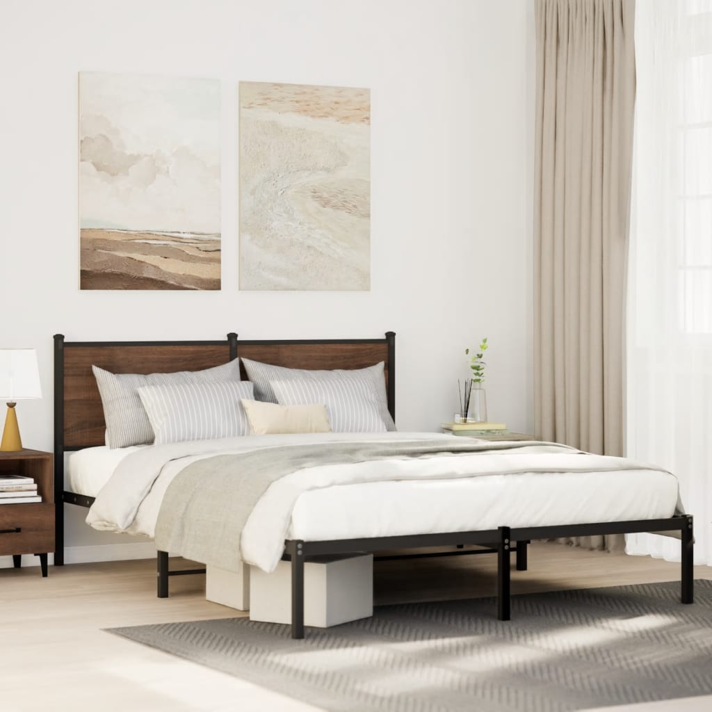 Bedframe Zonder Matras Metaal Kleurig