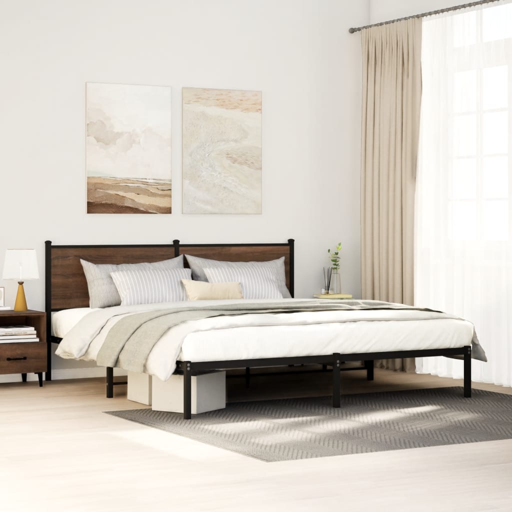 Bedframe Zonder Matras Metaal Kleurig