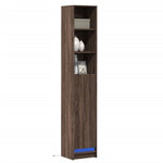 Dressoir Met Led 36X32,5X200 Cm Bewerkt Hout