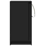 Dressoir Met Led 42,5X34X85 Cm Bewerkt Hout