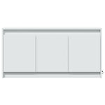 Tv-Meubel Met Led 100X34X50 Cm Bewerkt Hout