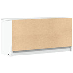 Tv-Meubel Met Led 100X34X50 Cm Bewerkt Hout