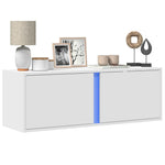 Tv-Wandmeubel Met Led-Verlichting 80X31X35 Cm