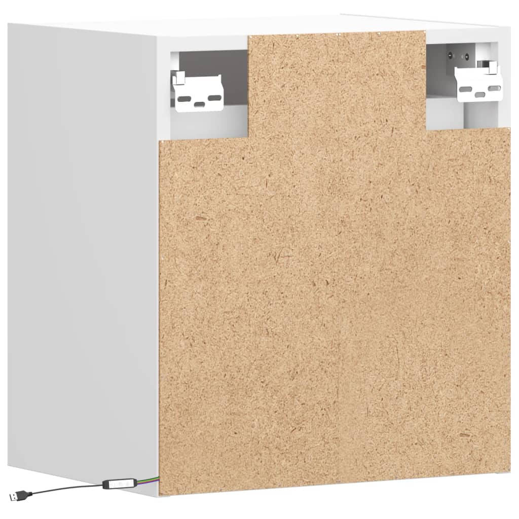 Tv-Wandmeubel Met Led-Verlichting 41X31X45 Cm