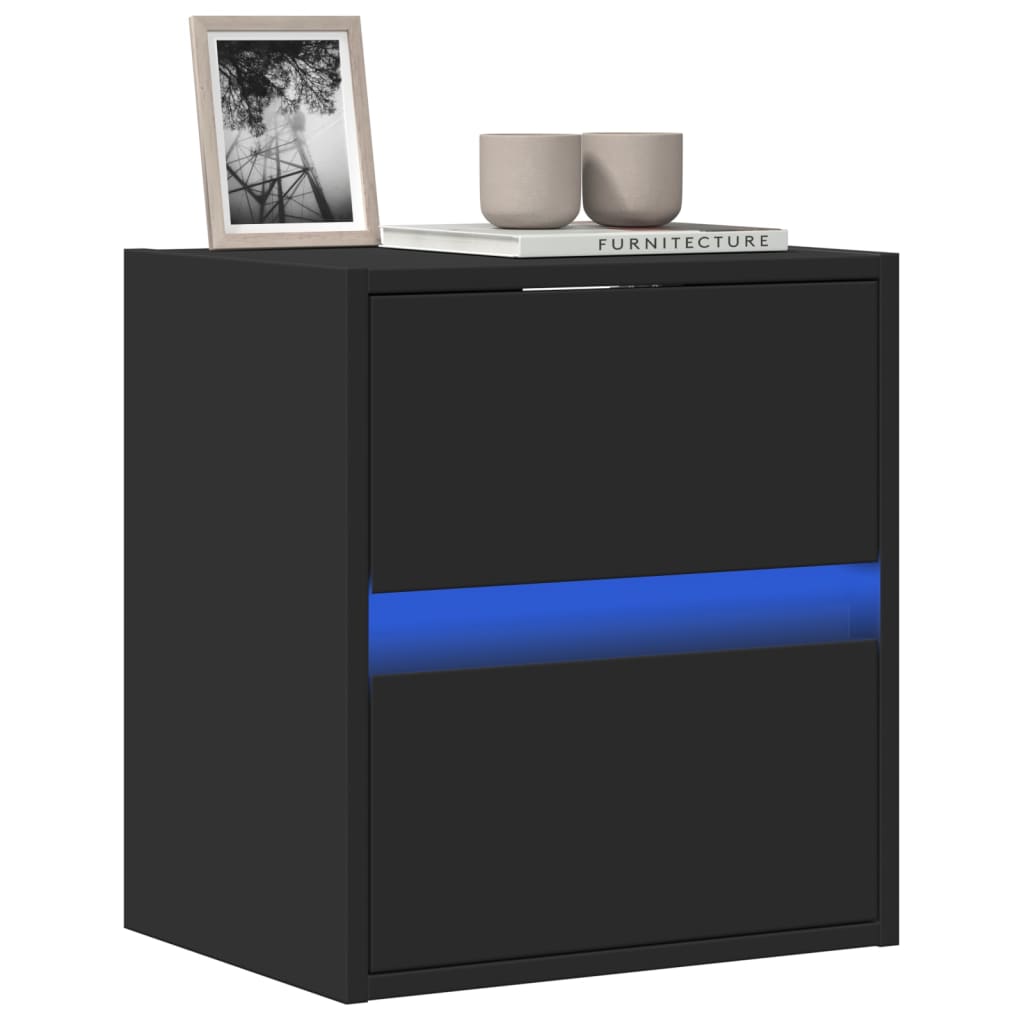 Tv-Wandmeubel Met Led-Verlichting 41X31X45 Cm