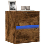 Tv-Wandmeubel Met Led-Verlichting 41X31X45 Cm