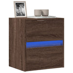 Tv-Wandmeubel Met Led-Verlichting 41X31X45 Cm