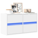 Tv-Wandmeubel Met Led-Verlichting 41X31X45 Cm