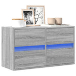Tv-Wandmeubel Met Led-Verlichting 41X31X45 Cm