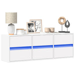 Tv-Wandmeubel Met Led-Verlichting 41X31X45 Cm