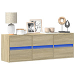Tv-Wandmeubel Met Led-Verlichting 41X31X45 Cm