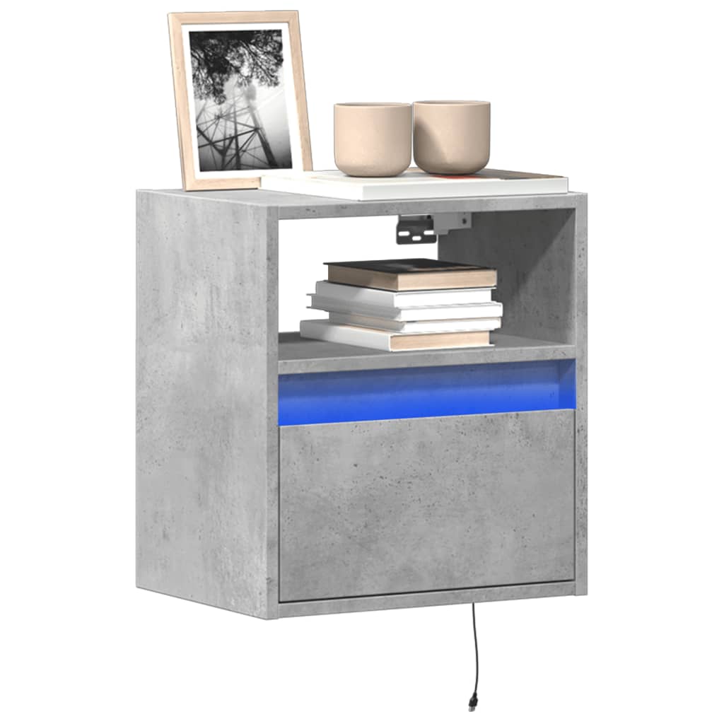 Tv-Wandmeubel Met Led-Verlichting 100X31X45 Cm