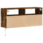 Tv-Wandmeubel Met Led-Verlichting 100X31X45 Cm