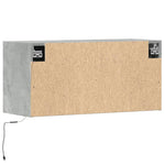 Tv-Wandmeubel Met Led-Verlichting 80X31X35 Cm