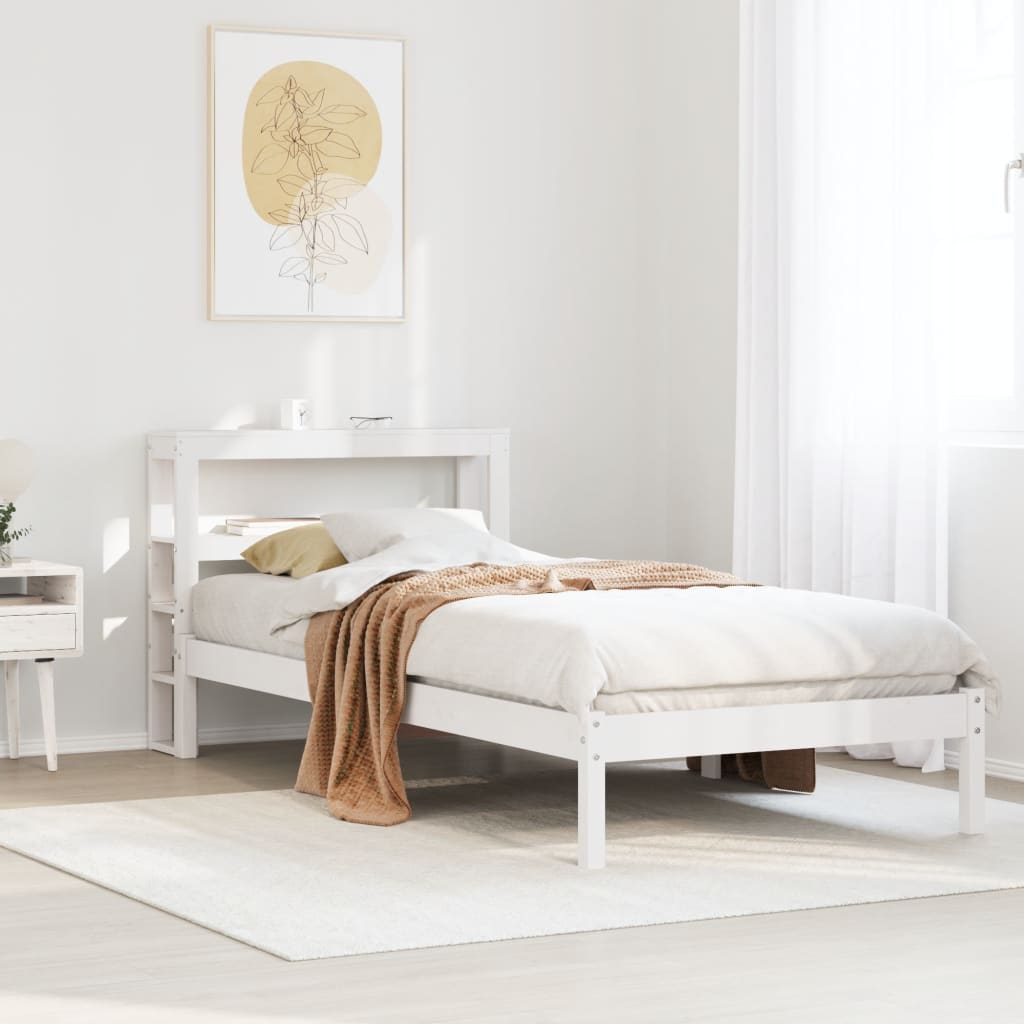 Bedframe Zonder Matras Massief Grenenhout