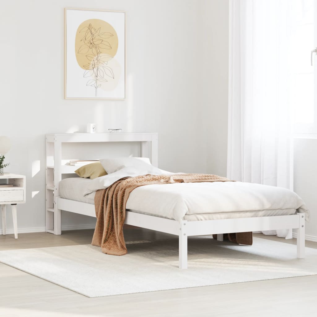 Bedframe Zonder Matras Massief Grenenhout