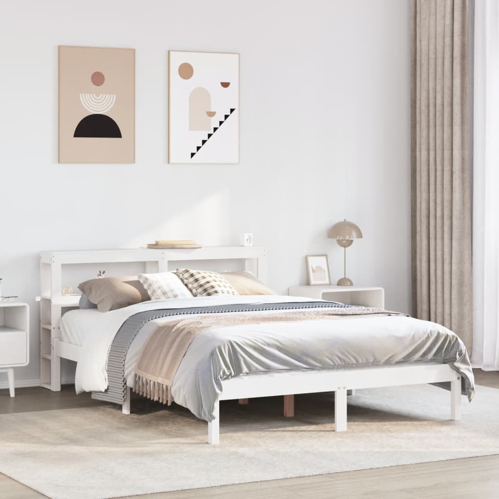 Bedframe Zonder Matras Massief Grenenhout