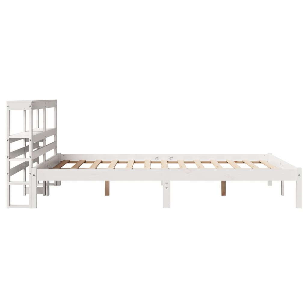 Bedframe Zonder Matras Massief Grenenhout