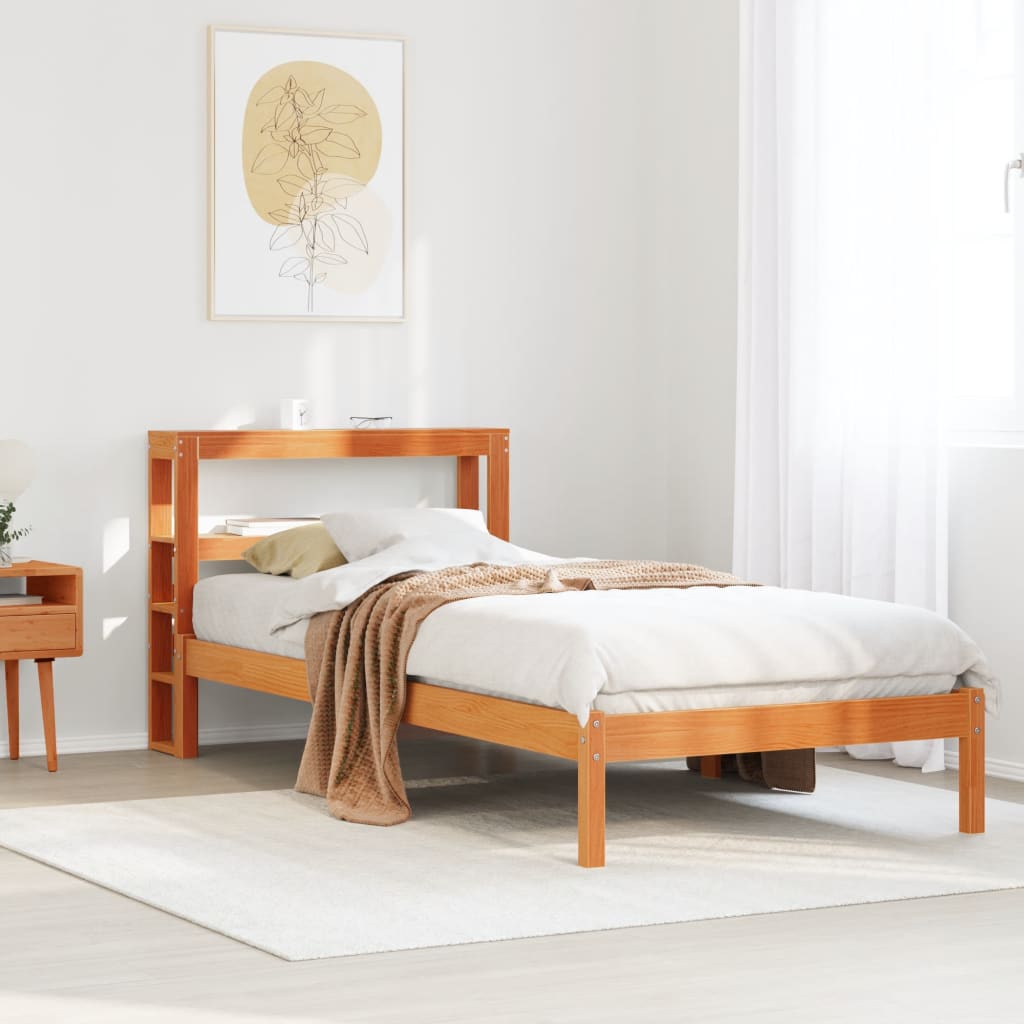 Bedframe Zonder Matras Massief Grenenhout